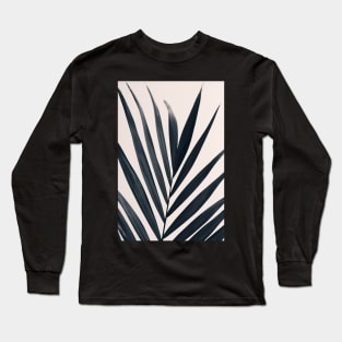 Gray Palm #3 Long Sleeve T-Shirt